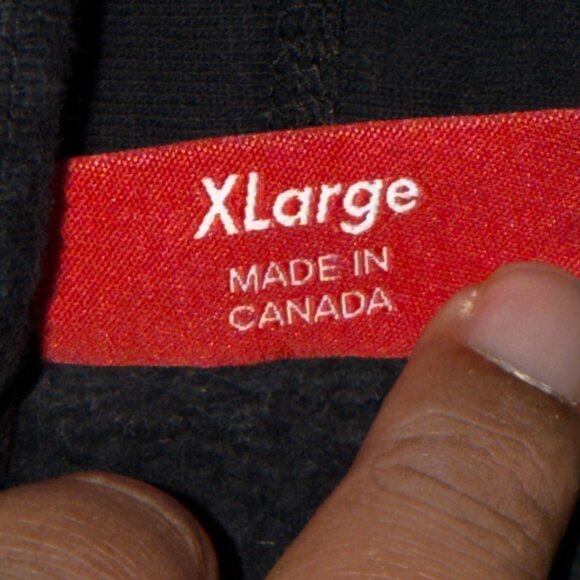 Supreme FTP Arc Hooded Sweatshirt size Large Black - Picture 6 of 16